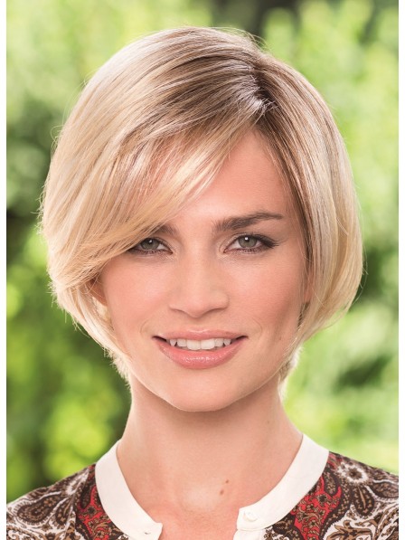 Nice Human Hair Capless Women Wig