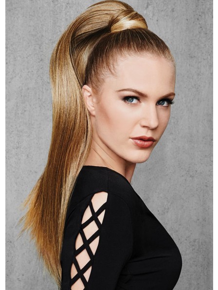 24 inch Straight Wrap Around Ponytail Hair Piece