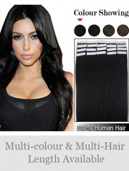 Hot Sale Straight Black Human Hair Nail/U Tip Hair Extensions