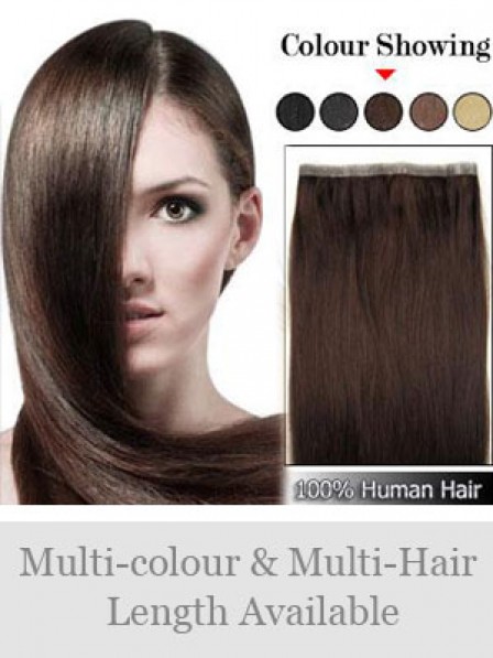 Latest Brown 100% Human Hair Nail/U Tip Hair Extensions