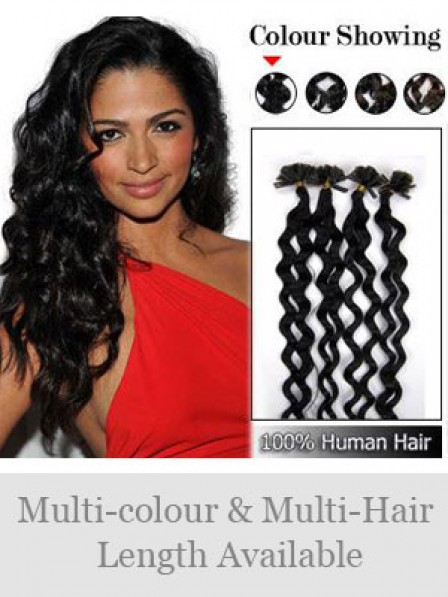 Multi Chioce for Length Human Hair Nail/U Tip Hair Extensions