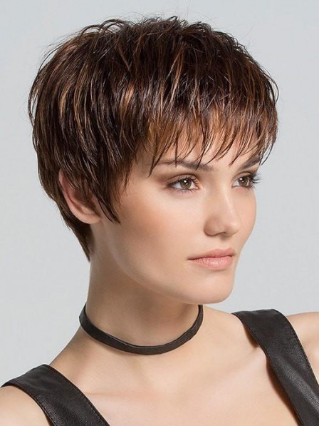 Health Design Light Pixie Cut Women Capless Wigs