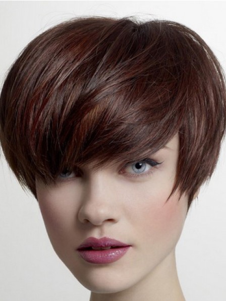 Popular Lace Front Pixie Cut Straight Synthetic Wigs