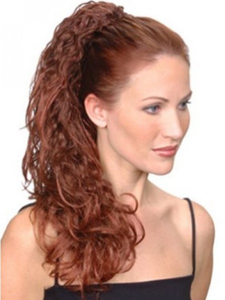 20" Curly Synthetic Hair Claw Clip Ponytails