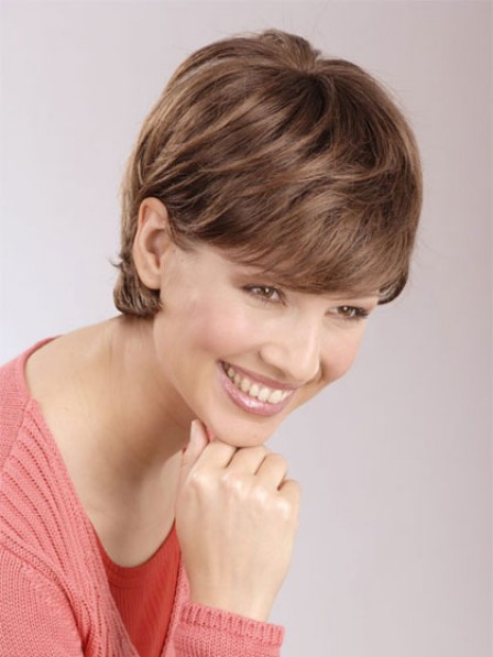 New Design Lace Front Short Boycuts Straight Natural Hair Wigs