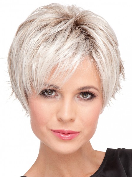 Popular Cheap Ladies Straight Capless Petite Wigs For Sale