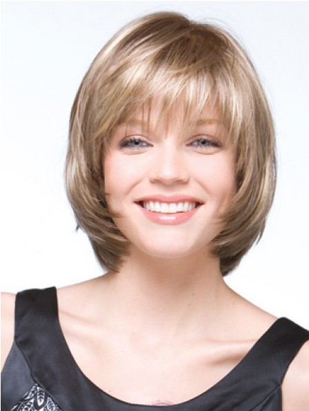 Fashion Straight Chin Length Synthetic Hair Wigs On Sale