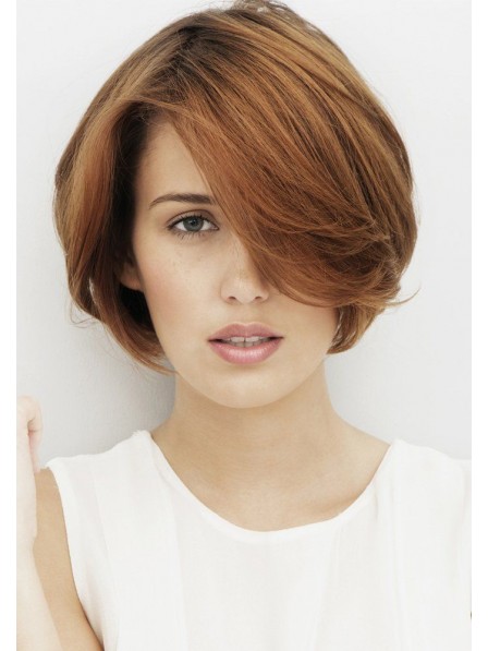 High Quality Chin Length Bob Human Hair Natural Wigs Lace Front